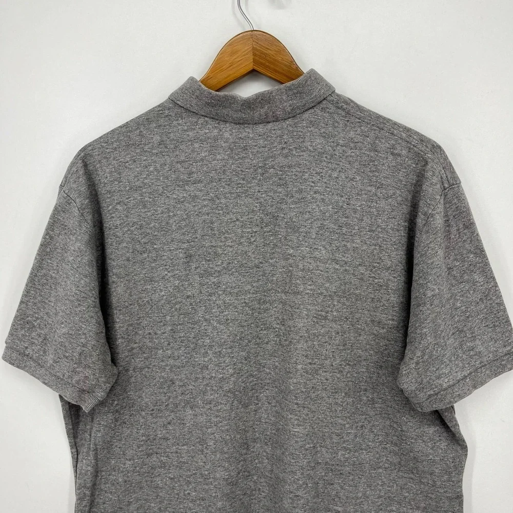 Polo Ralph Lauren Polo Shirt Men's Size L Gray Short Sleeve Pony Logo Cotton‎